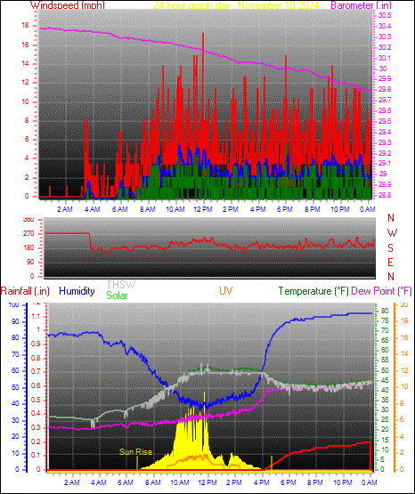 24 Hour Graph for Day 10