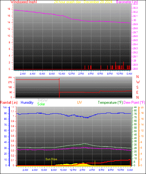 24 Hour Graph for Day 20