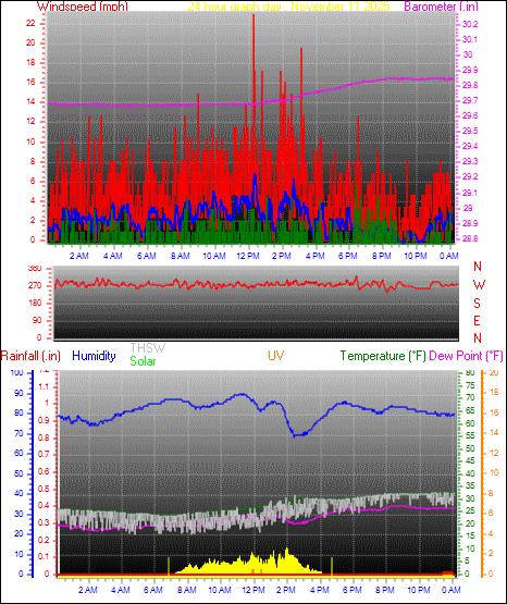 24 Hour Graph for Day 11